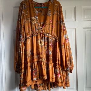 Free People Cherry Blossom Mini Dress